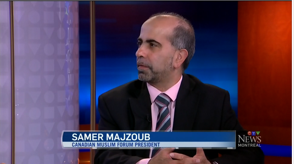 CTV interview: Dire need for Muslim burial ground . Samer Majzoub, president of the Canadian Muslim Forum (FMC-CMF)