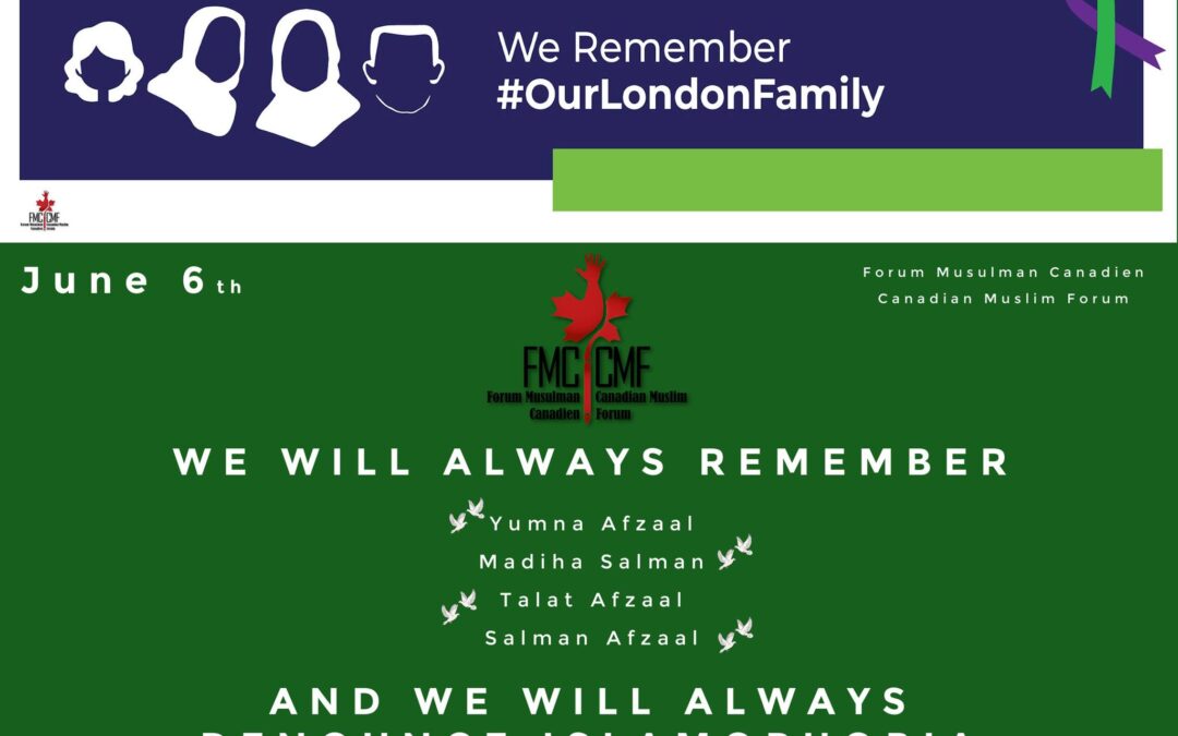 On the second anniversary of the London Ontario massacre, FMC-CMF warns of the consequences of the continuing rise in Islamophobia across Canada.