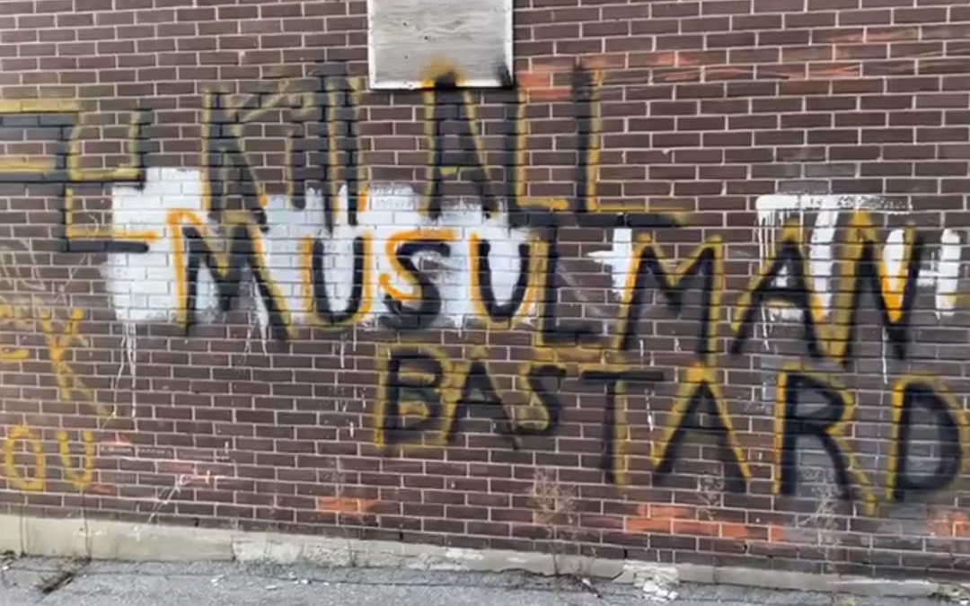 CBC interview; Samer Majzoub on the “Graffiti calls for the murder of Muslims, shows Nazi symbols”