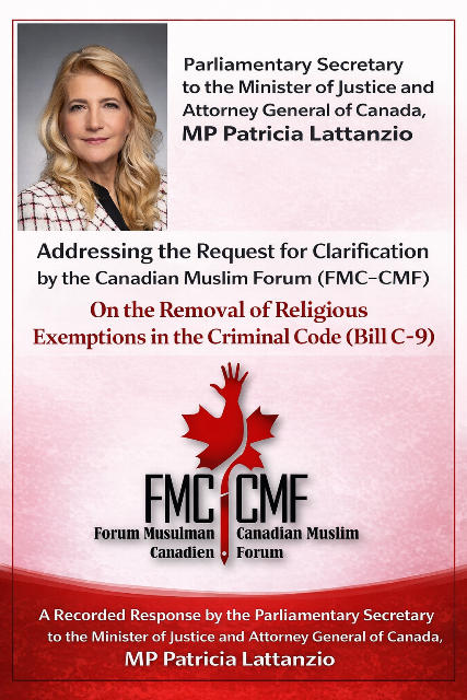 The Removal of Religious Exemptions in the Criminal Code (Bill C-9)