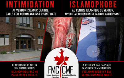 Canadian Muslim Forum Denounces Islamophobic Intimidation at Verdun Islamic Centre, Calls for Action Against Rising Hate